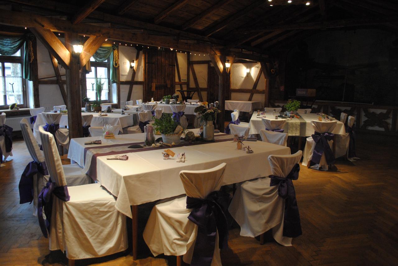 Stutzengrun Landhotel "Lichte Aue" Lichtenau מראה חיצוני תמונה