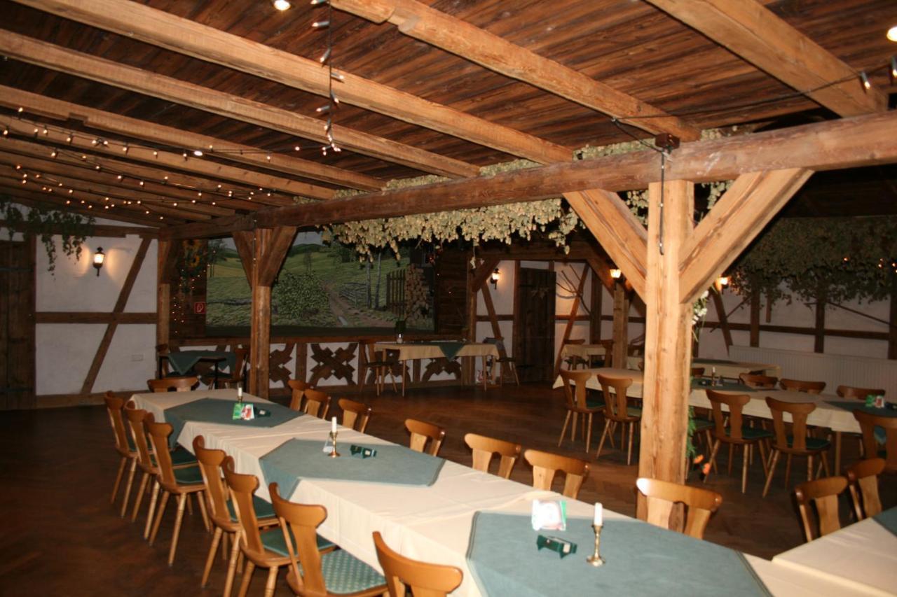 Stutzengrun Landhotel "Lichte Aue" Lichtenau מראה חיצוני תמונה